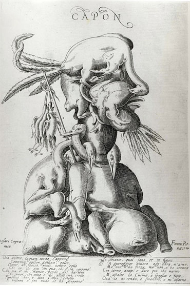 Arcimboldo | Capon, 1597 | Giclée Papier-Kunstdruck