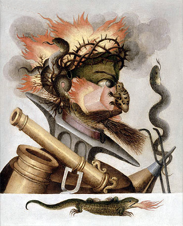Eine Allegorie des Feuers, n.d. | Arcimboldo