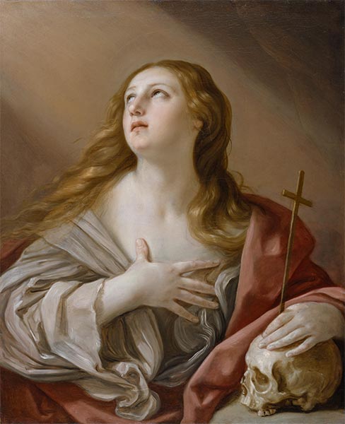 The Penitent Magdalene, 1635 | Guido Reni | Giclée Canvas Print