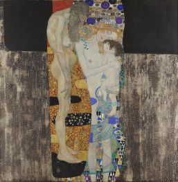 Die drei Alter der Frau | Klimt | Gemälde Reproduktion