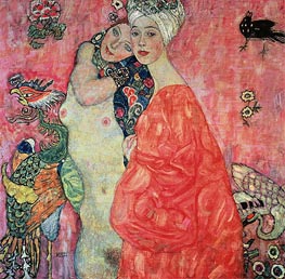 Klimt | Girl Friends | Giclée Canvas Print