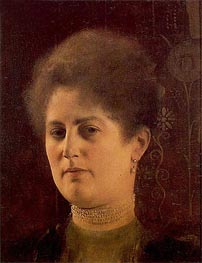 Klimt | Portrait of a Lady (Frau Haymann) | Giclée Canvas Print