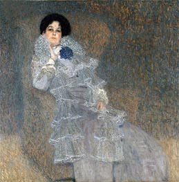 Portrait of Marie Henneberg, c.1901/02 by Klimt | Canvas Print