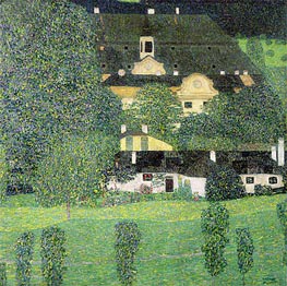 Kammer Castle at Attersee II | Klimt | Painting Reproduction