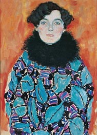 Portrait of Johanna Staude, c.1917/18 by Klimt | Canvas Print