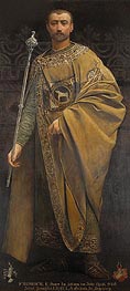 Frederick I von Zollern | Klimt | Gemälde Reproduktion