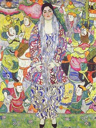 Portrait of Friederike Maria Beer-Monti | Klimt | Painting Reproduction
