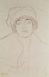 Portrait of a Young Woman | Klimt | Painting Reproduction