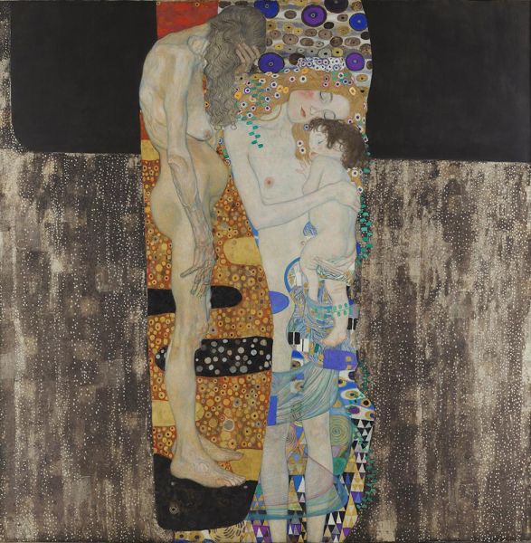 Die drei Alter der Frau, 1905 | Klimt | Giclée Leinwand Kunstdruck