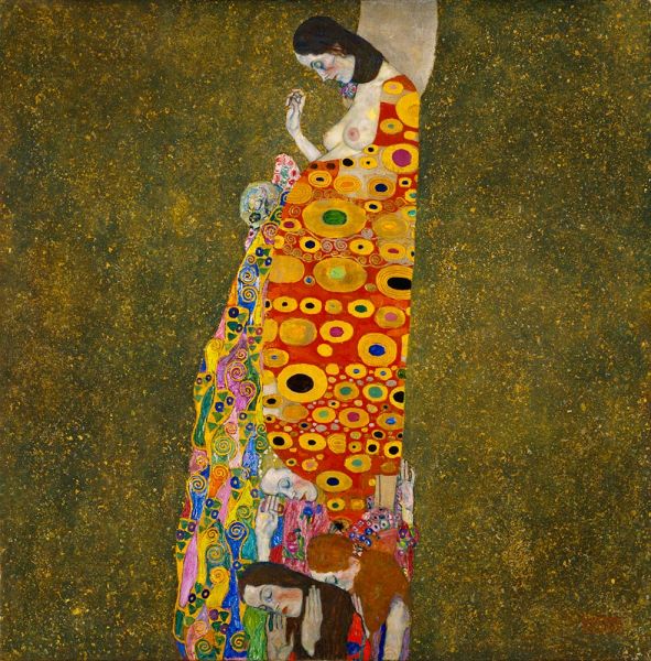 Hope II, c.1907/08 | Klimt | Giclée Canvas Print