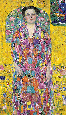 Klimt | Porträt von Eugenia Primavesi, c.1913/14 | Giclée Leinwand Kunstdruck