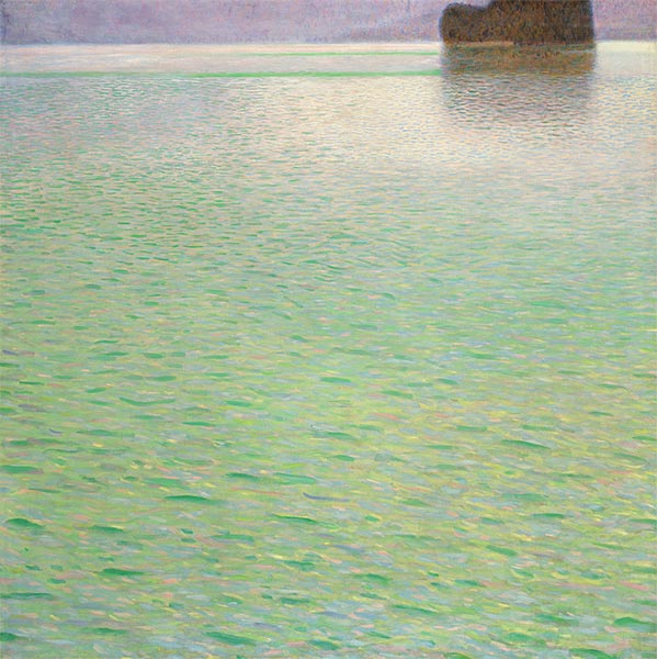 Insel im Attersee, c.1901/02 | Klimt | Giclée Leinwand Kunstdruck