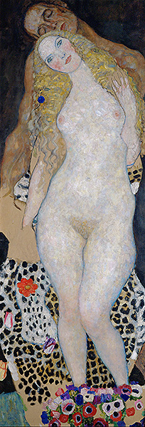 Klimt | Adam and Eve, c.1916/18 | Giclée Canvas Print