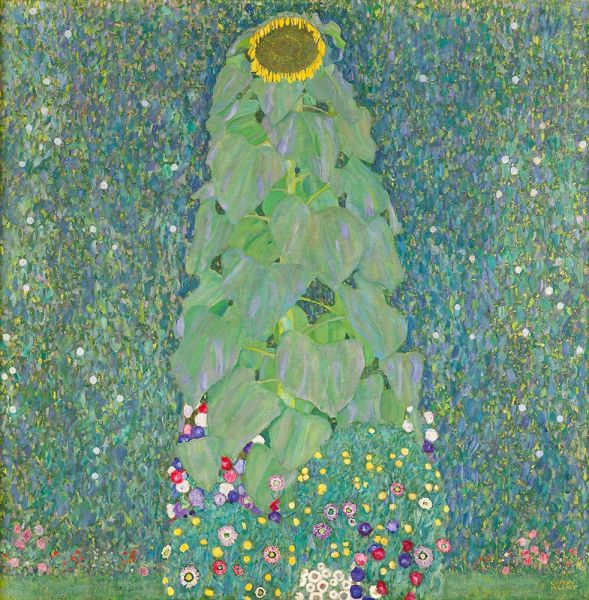 Sonnenblume, c.1907/08 | Klimt | Giclée Leinwand Kunstdruck