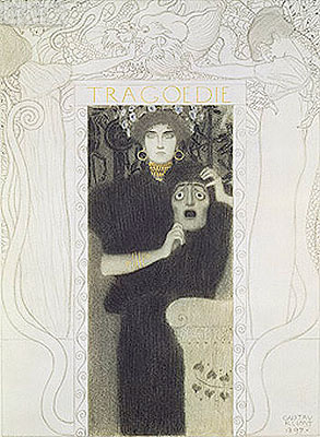 Tragedy, 1897 | Klimt | Giclée Paper Print