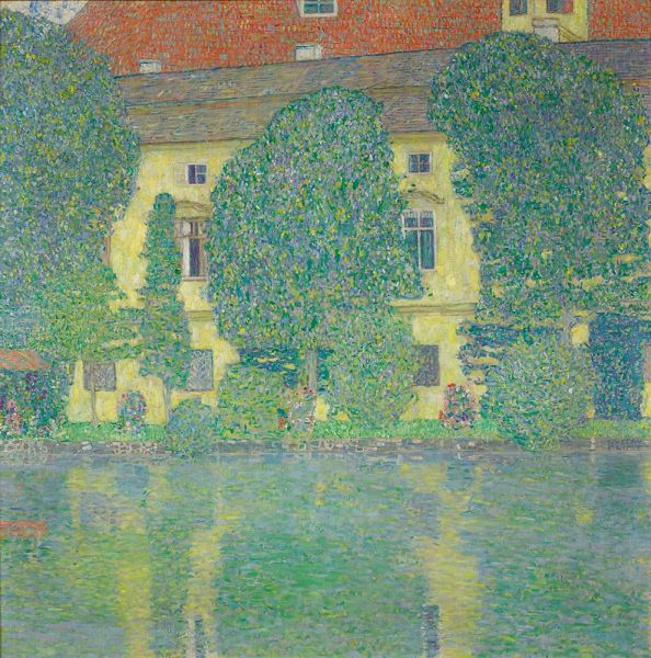 Schloss Kammer am Attersee III, 1910 | Klimt | Giclée Leinwand Kunstdruck