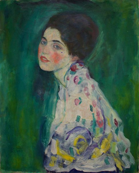 Klimt | Portrait of a Young Woman, c.1916/17 | Giclée Canvas Print
