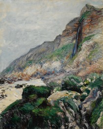 Cliff in Normandy, c.1880/81 | Caillebotte