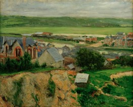 The Touques Valley, Trouville, 1881 | Caillebotte