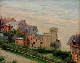 Trouville, der Strand und die Villen, 1882 | Caillebotte