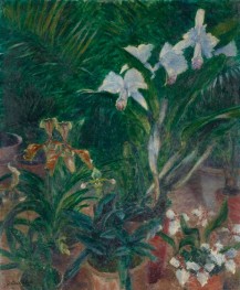 Orchids in the Greenhouse at Petit Gennevilliers, 1893 by Caillebotte | Canvas Print