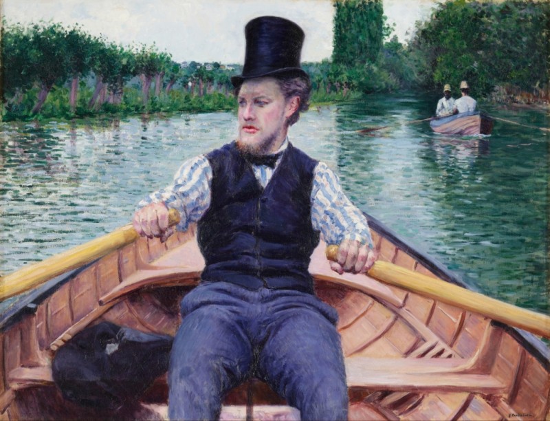 Boating Party, 1877 | Caillebotte | Giclée Canvas Print