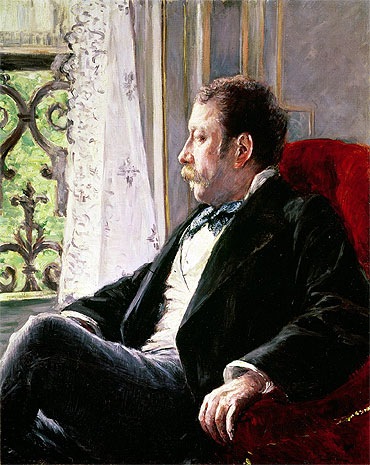 Porträt eines Mannes, 1880 | Caillebotte