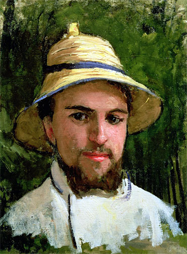 Selbstporträt mit Tropenhelm, n.d. | Caillebotte