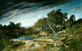 The Gust of Wind | Courbet | Painting Reproduction