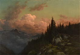 Die Morgendämmerung: ein Souvenir aus den Alpen, c.1880 von Gustave Dore | Leinwand Kunstdruck