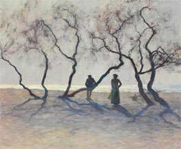 Tamariskenbäume, Südfrankreich, n.d. von Guy Rose | Leinwand Kunstdruck