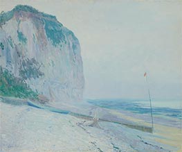 Nebliger Morgen, Veules (Küste der Normandie), c.1909 von Guy Rose | Leinwand Kunstdruck