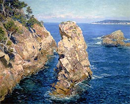 Point Lobos, 1918 von Guy Rose | Leinwand Kunstdruck