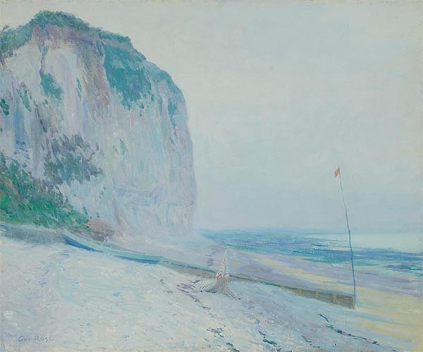 Foggy Morning, Veules (Normandy Coast), c.1909 | Guy Rose | Giclée Canvas Print