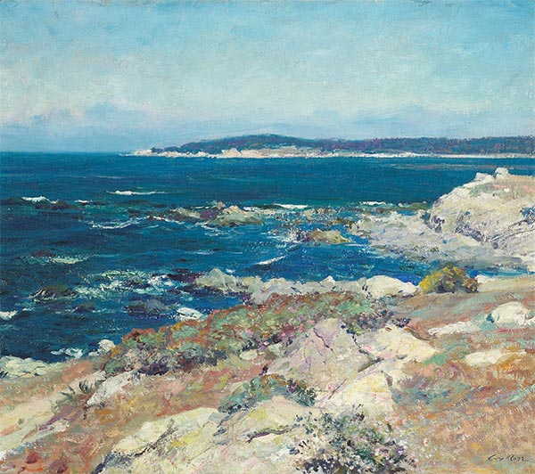 Carmel Seascape (A Blue Sea, Carmel), n.d. | Guy Rose | Giclée Canvas Print