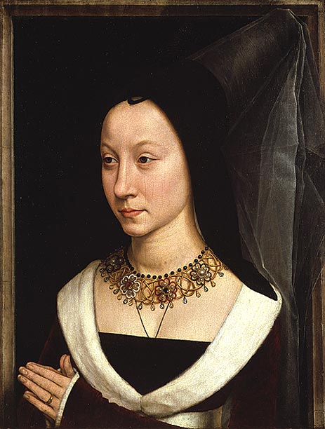 Hans Memling | Maria Portinari (Maria Maddalena Baroncelli), c.1470 | Giclée Canvas Print