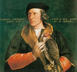 Porträt von Robert Cheseman | Hans Holbein | Gemälde Reproduktion