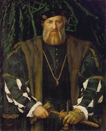 Portrait of Charles de Solier, Lord of Morette, c.1534/35 by Hans Holbein | Canvas Print