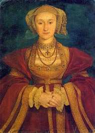 Porträt der Anna von Cleve | Hans Holbein | Gemälde Reproduktion