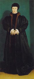 Portrait of Christina of Denmark | Hans Holbein | Gemälde Reproduktion
