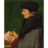 Portrait of Erasmus of Rotterdam Writing, 1523 - Hans Holbein