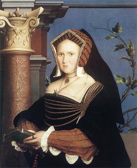Mary, Lady Guildford, 1527 | Hans Holbein | Giclée Leinwand Kunstdruck