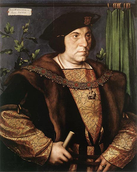 Portrait of Sir Henry Guildford, 1527 | Hans Holbein | Giclée Canvas Print