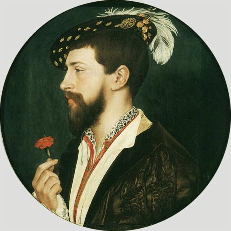 Porträt von Simon George, c.1536/37 | Hans Holbein