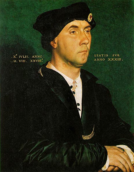 Portrait of Sir Richard Southwell, 1536 | Hans Holbein | Giclée Leinwand Kunstdruck