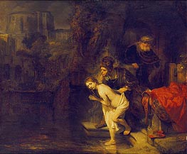 Rembrandt | Suzanna in the Bath | Giclée Canvas Print