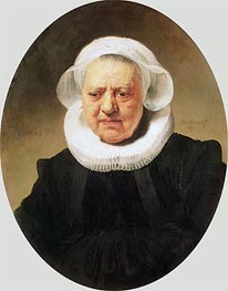 Rembrandt | Portrait of Aechje Claesdar | Giclée Canvas Print