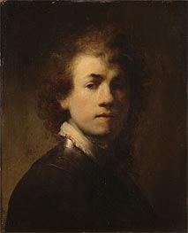 Rembrandt | Self Portrait as a Courtly Squire, c.1629 | Giclée Canvas Print