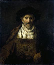 Rembrandt | An Old Man in Fanciful Costume, Undated | Giclée Canvas Print
