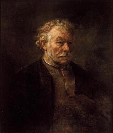 Rembrandt | Portrait of Older Man, 1650 | Giclée Canvas Print